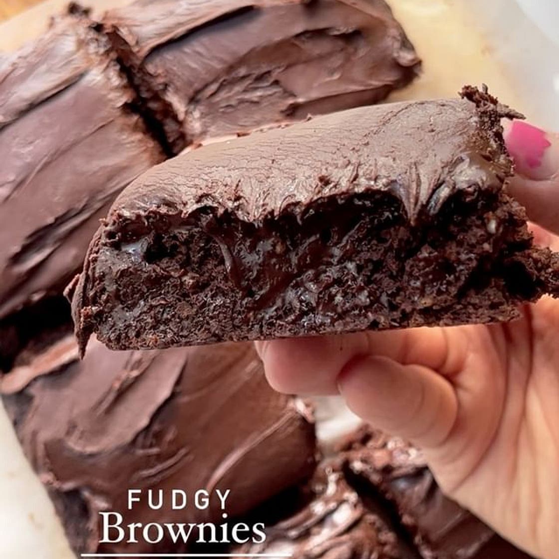 The FUDGIEST brownies that are gluten and dairy free