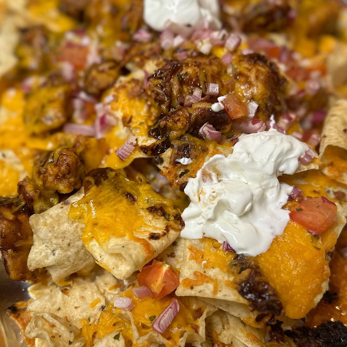 Loaded BBQ Chicken Nachos Recipe by Tasty