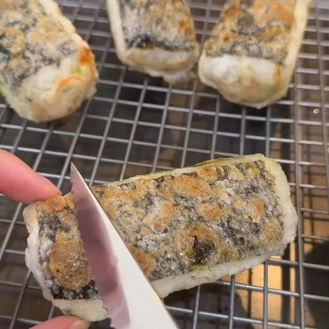 CRISPY SUSHI BAKE ROLL by