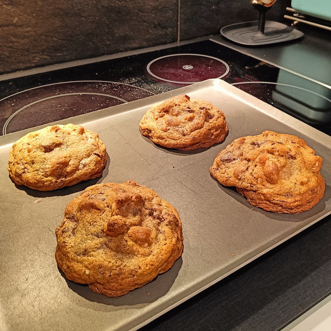 Cookies noix chocolat New York style