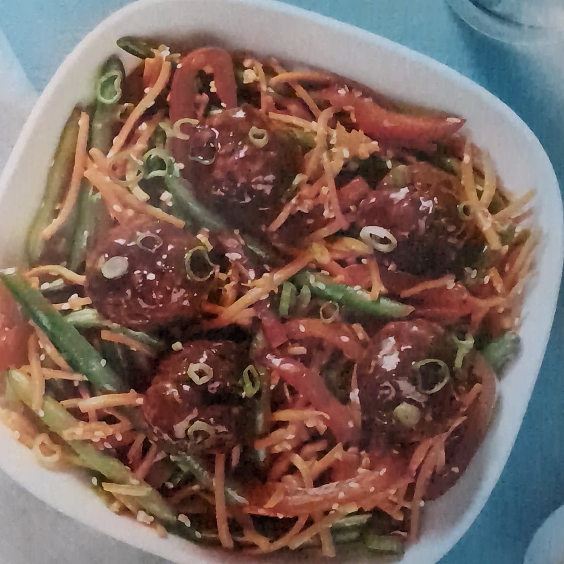HF Soy glazed Meatballs