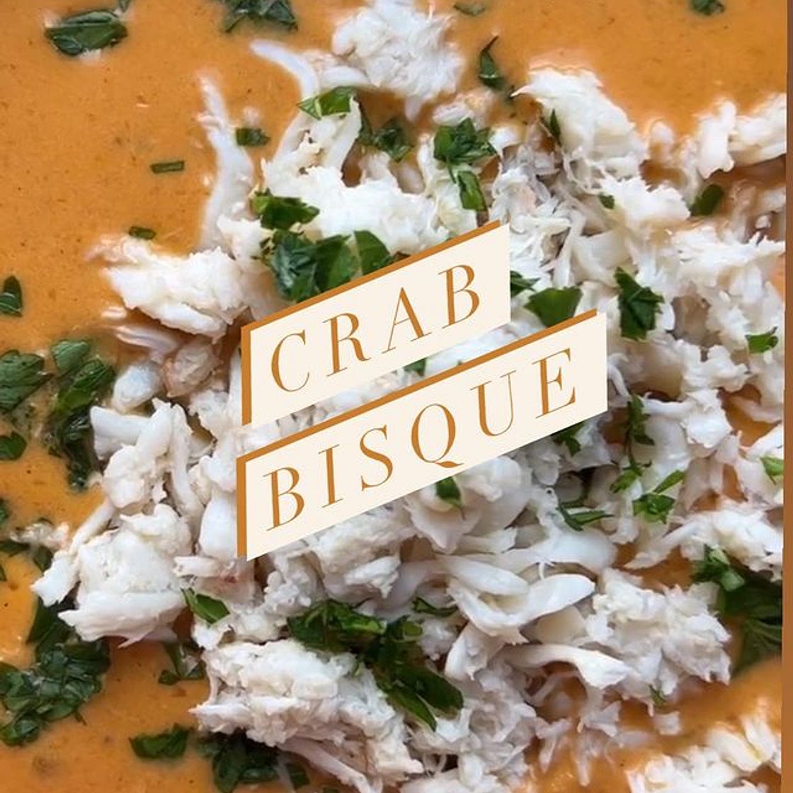 Winter Therapy = Crab Bisque 🦀