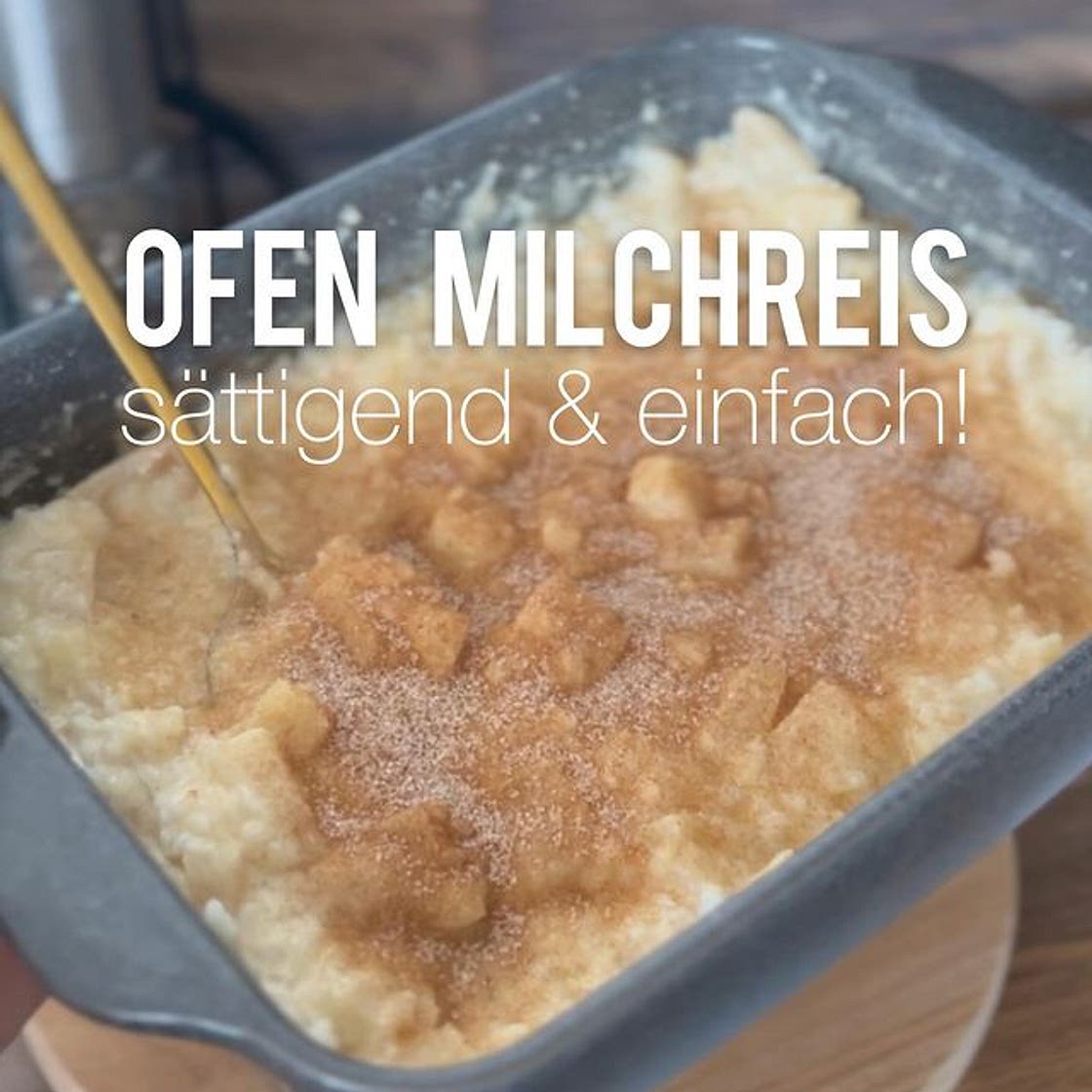 Ofen Milchreis