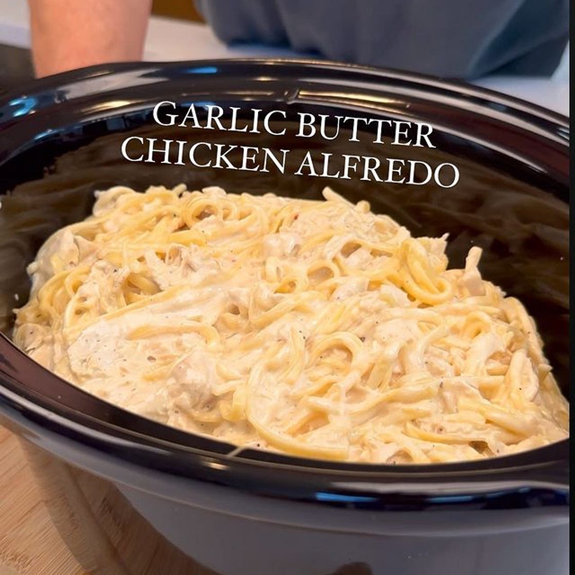 Garlic Butter Chicken Alfredo
