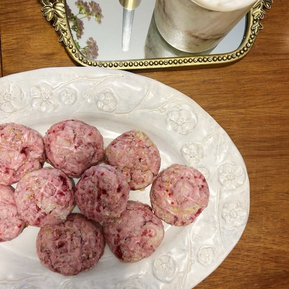 lemon raspberry cookies