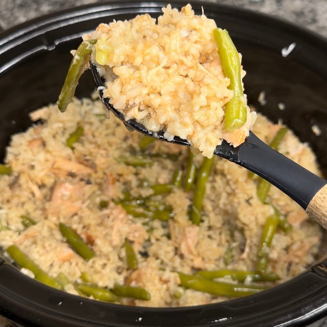 Crockpot Pork chops and Rice