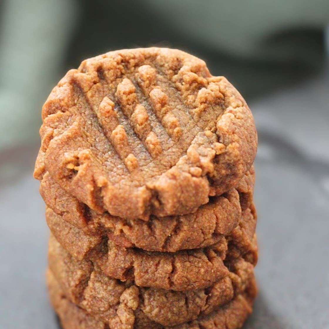 Three Ingredient Peanut Butter Cookies