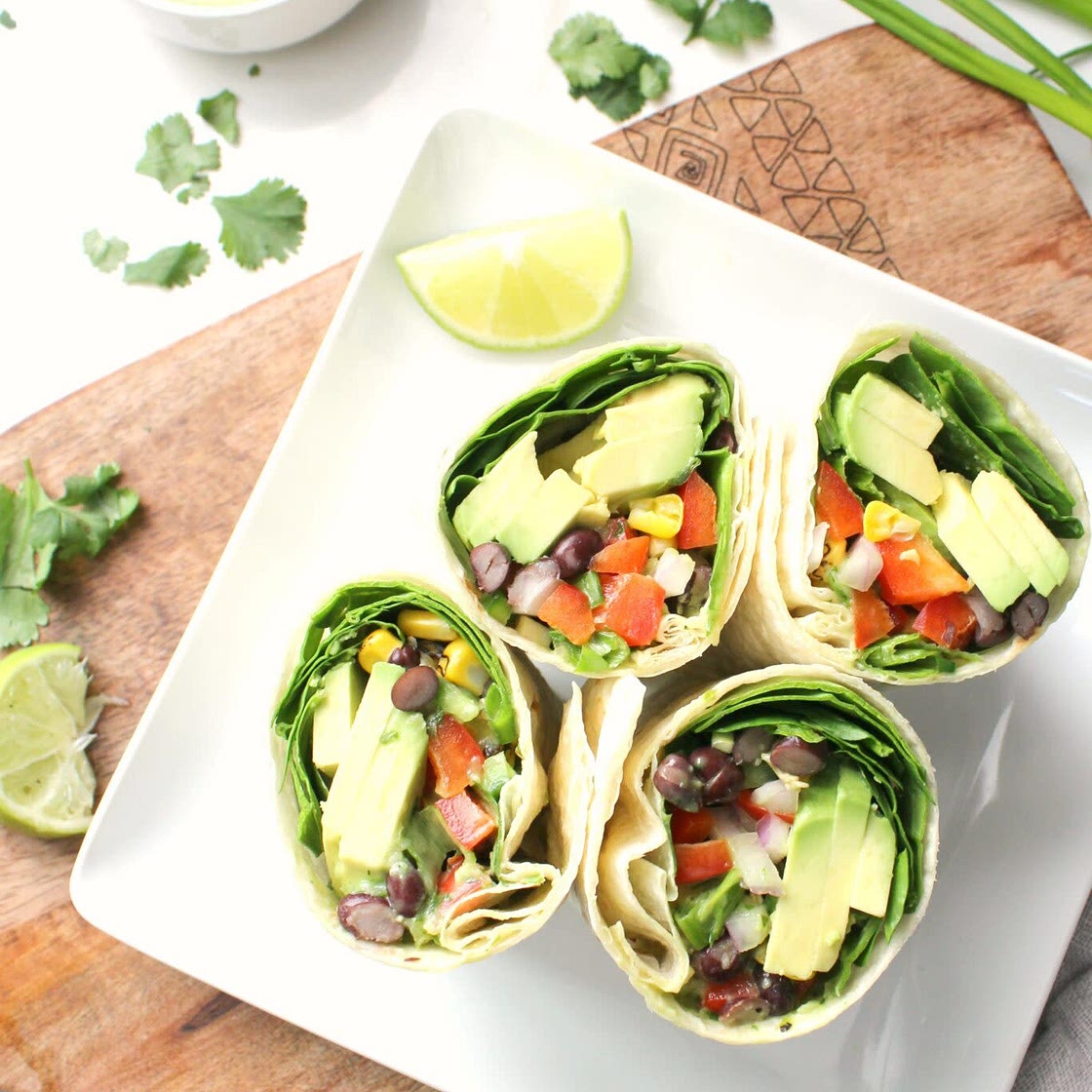 Tex-Mex Veggie Wraps