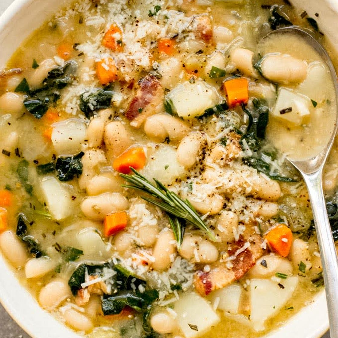 Tuscan White Bean & Kale Soup