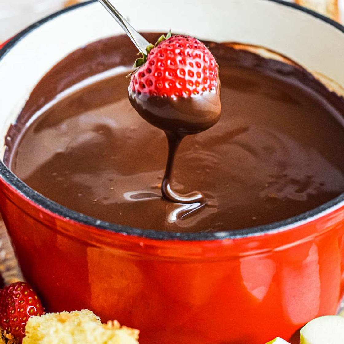 Chocolate fondue