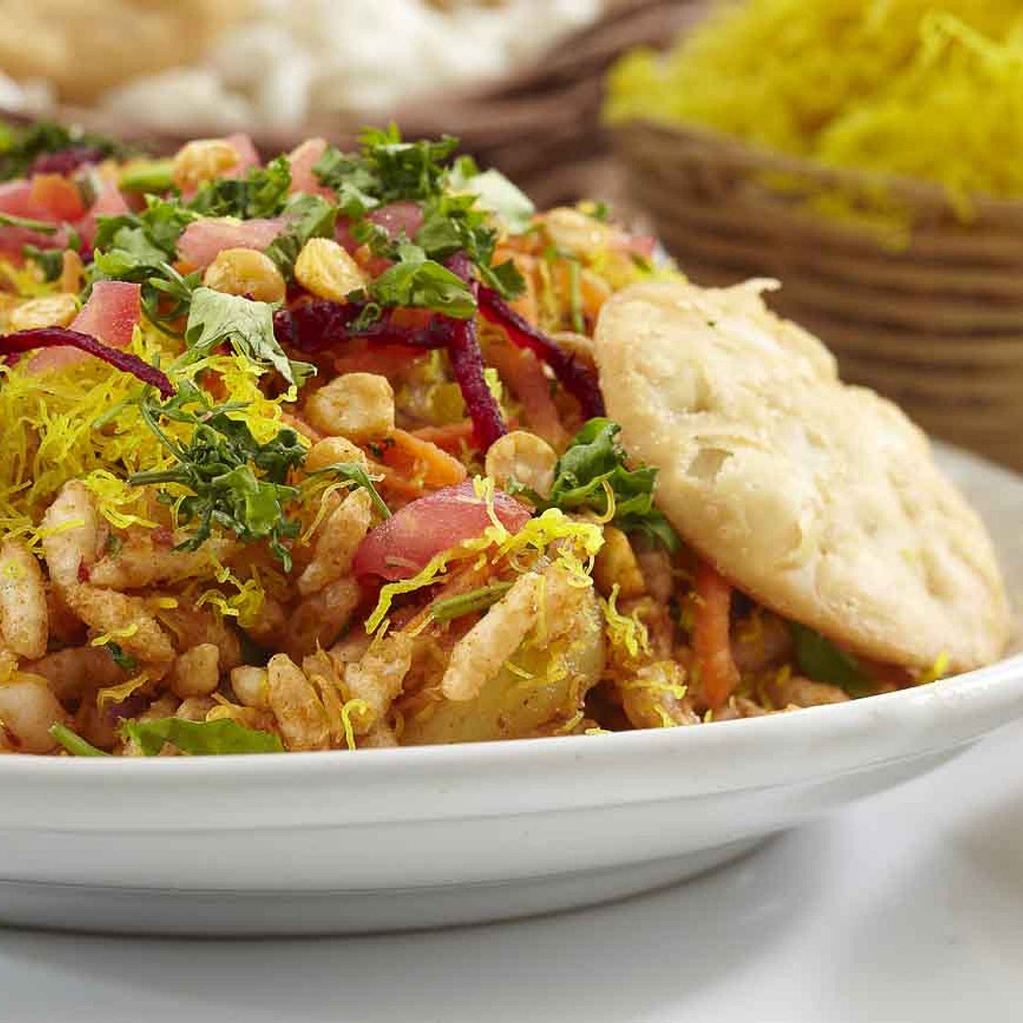 Indian Veggie Bhel Puri