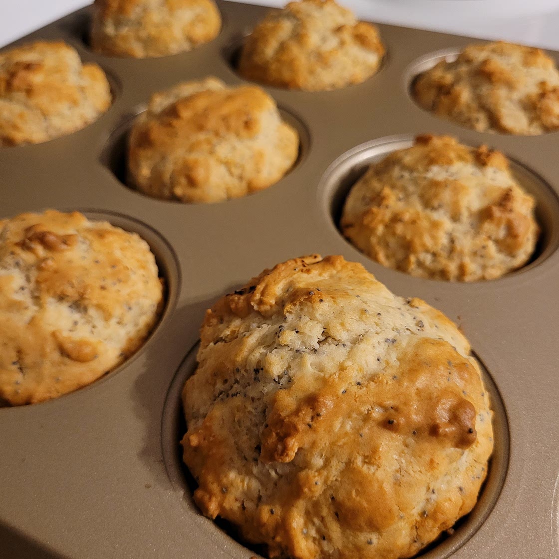 Lemon Poppyseed Muffins