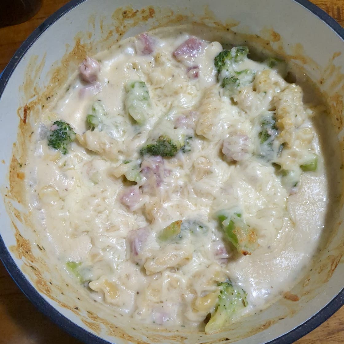 Ham and Cheese Pasta Bake