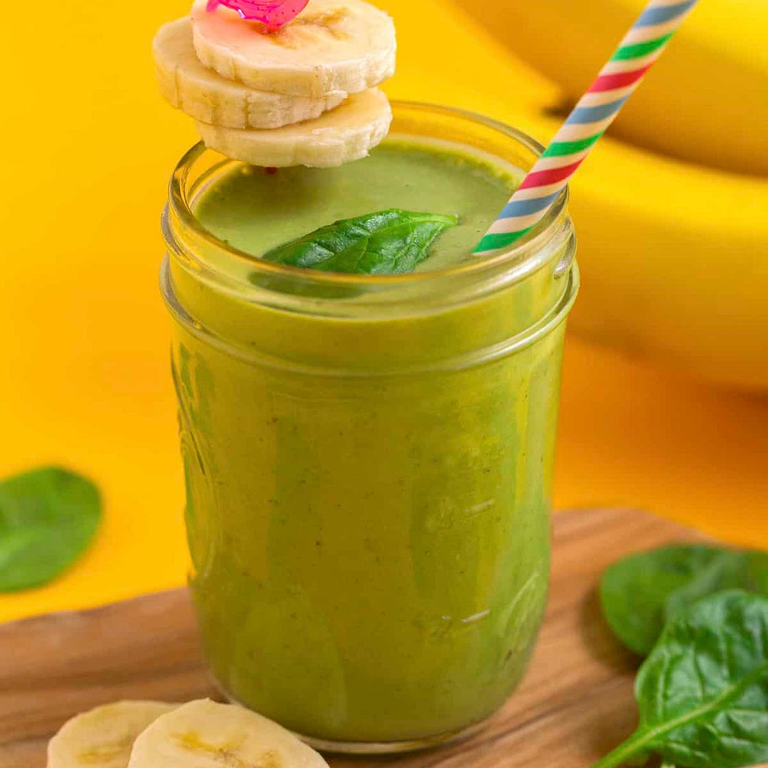 Banana & Spinach Protein Smoothie