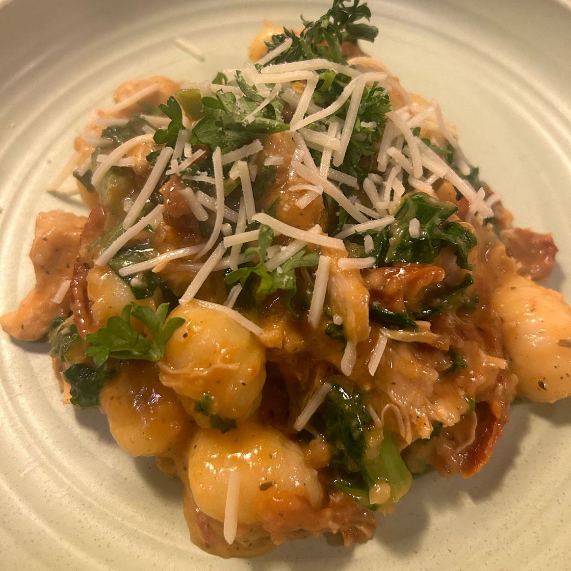 Creamy Tuscan Chicken with Gnocchi