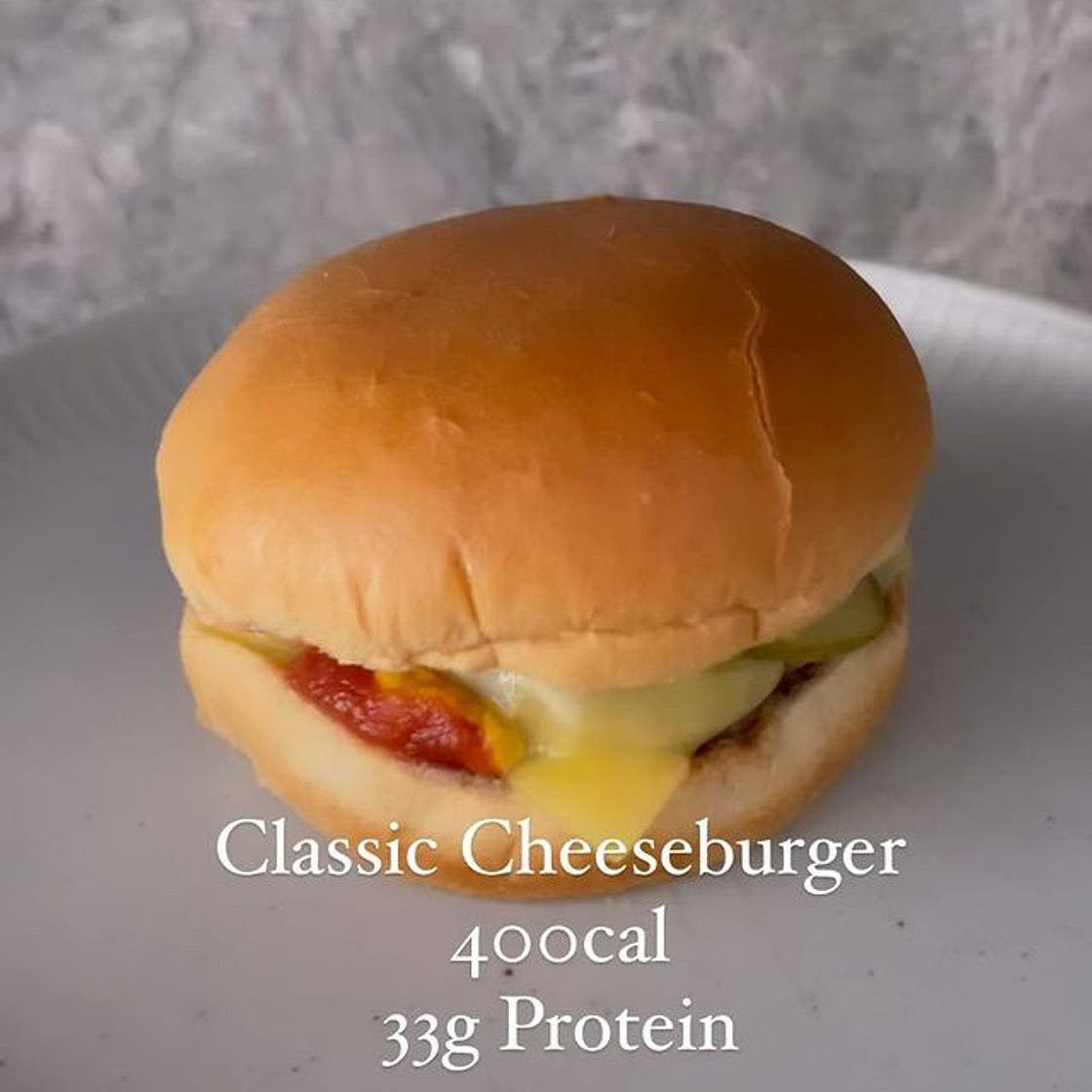 classic cheeseburger 🍔