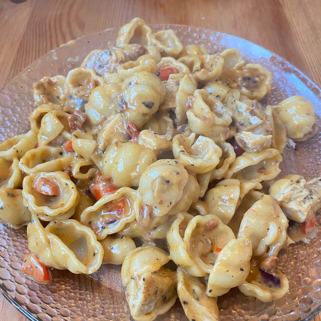Creamy Spicy Chicken Pasta