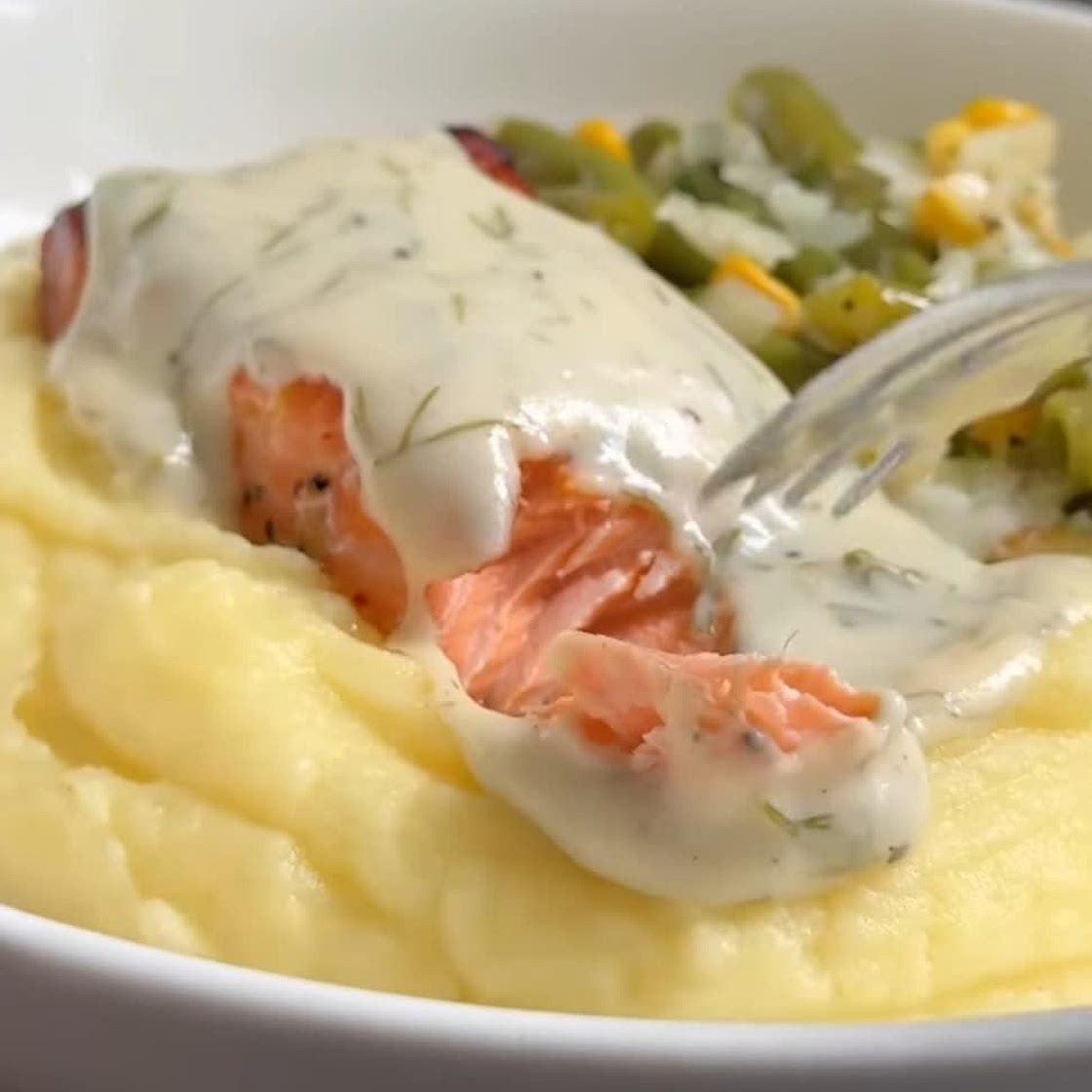 Saumon mariné à la sauce citron (Famillehealthy)