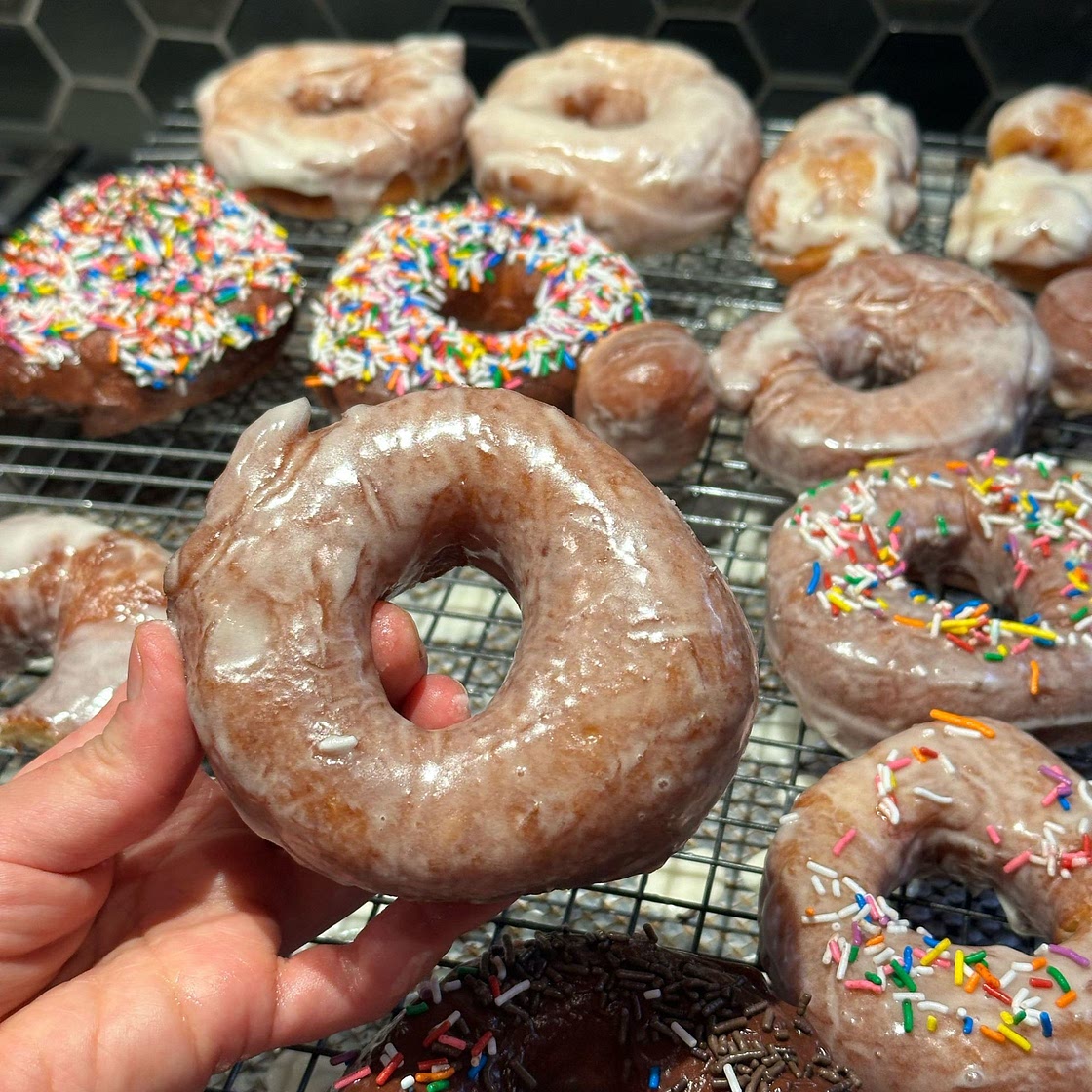 Homemade Glazed Doughnuts