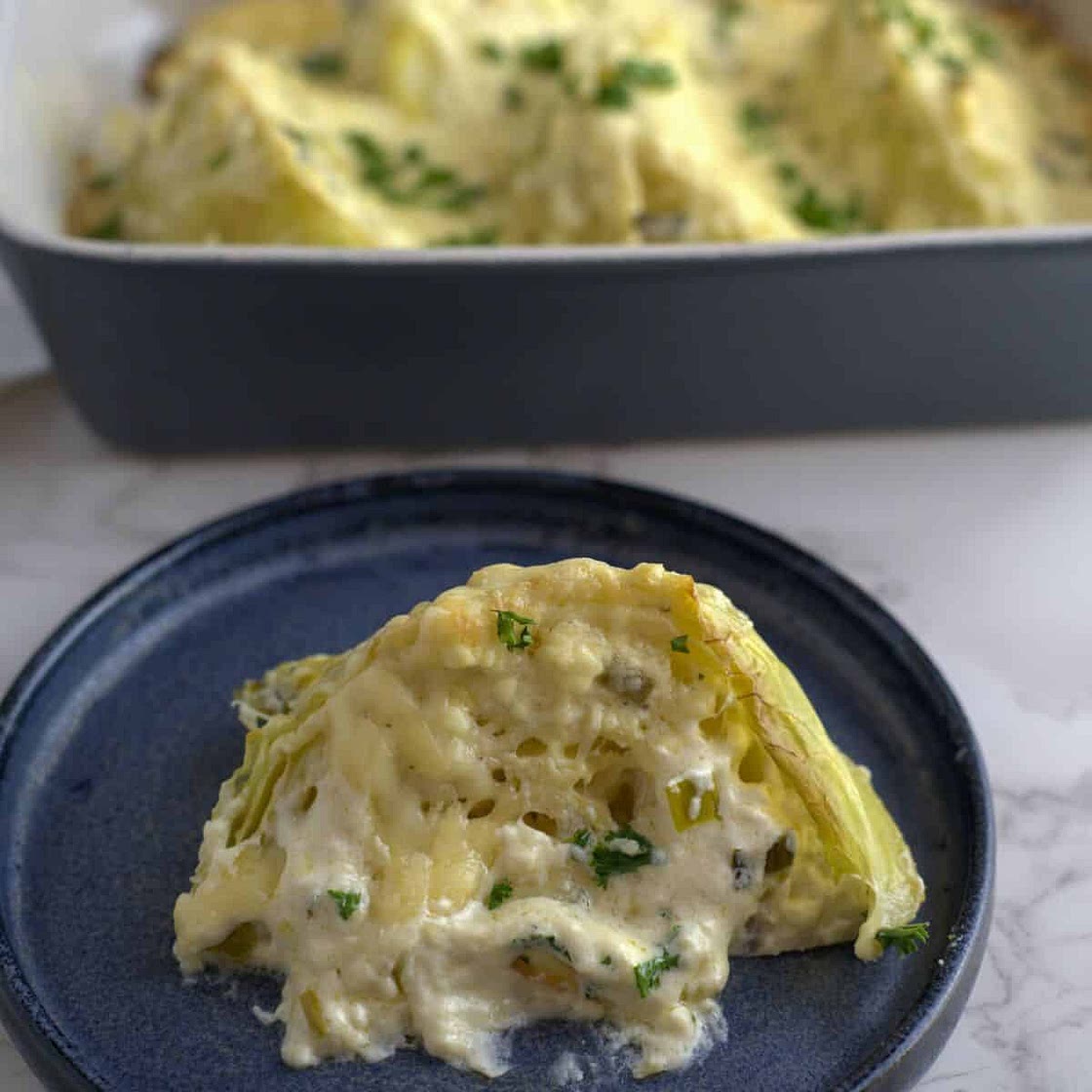 Baked Cabbage Wedges