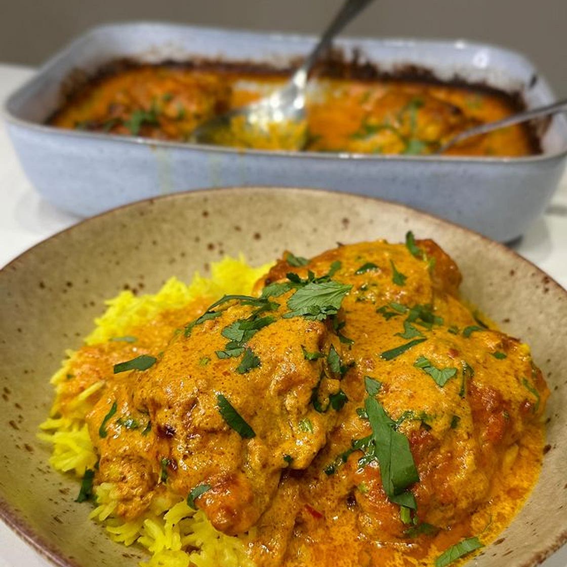 One Pan Baked Butter Chicken 😍