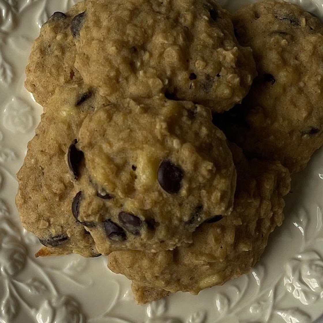 Banana Bread breakfast cookies 