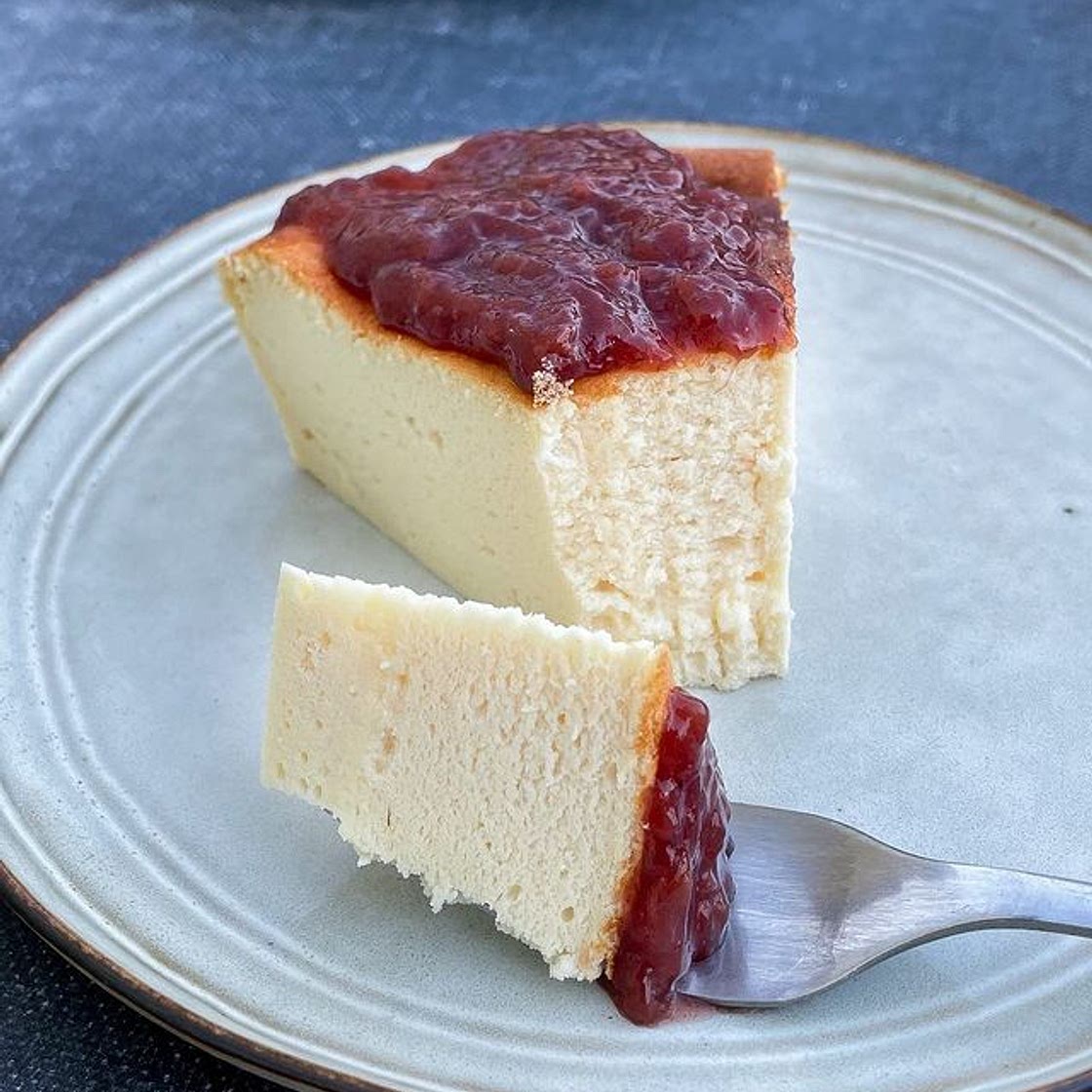 Gâteau au Fromage Blanc 0% ☁️😍