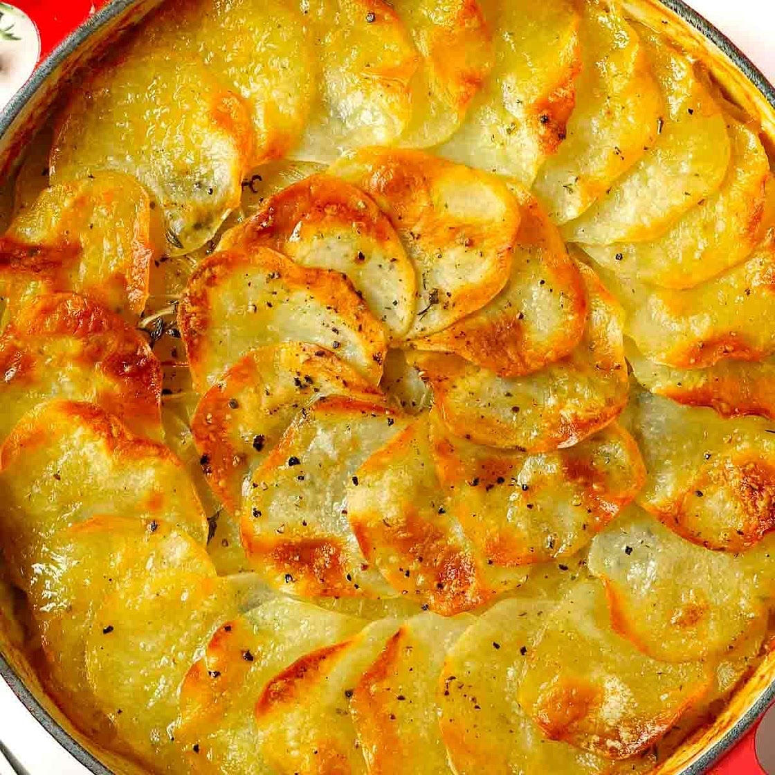 Boulangère Potatoes {Easy French-Style Side}
