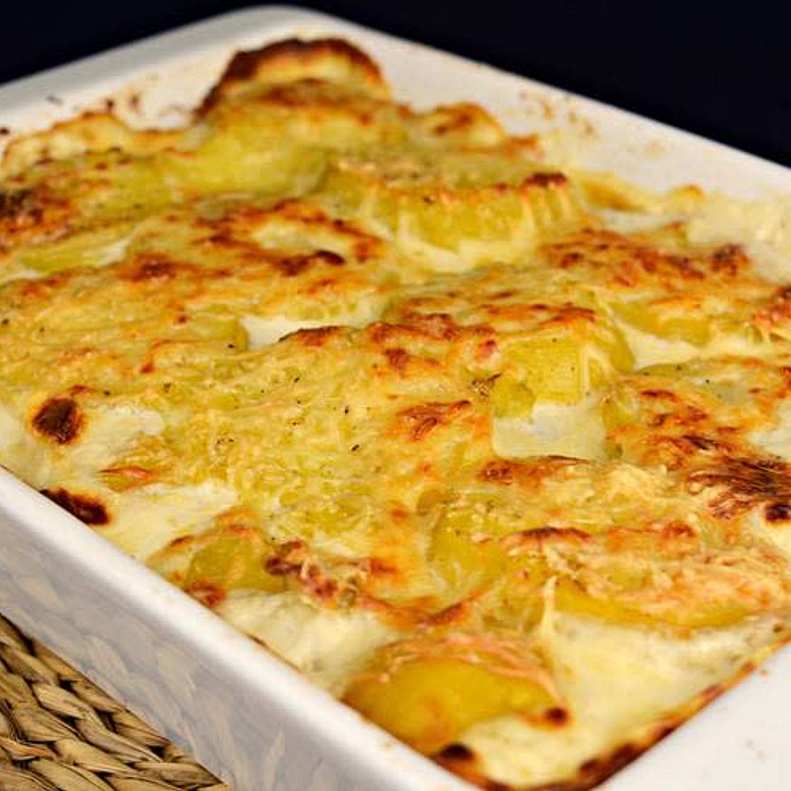 Papas gratinadas Dauphinoise