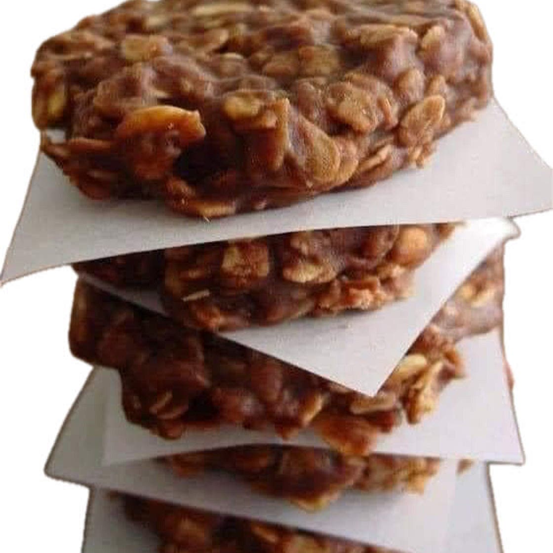 Chocolate & Peanut Butter No Bake Cookies