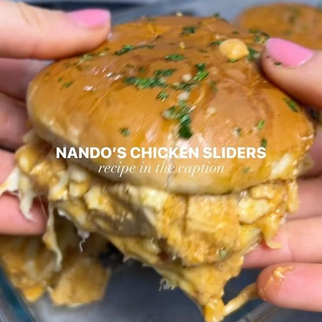 Nando’s chicken sliders