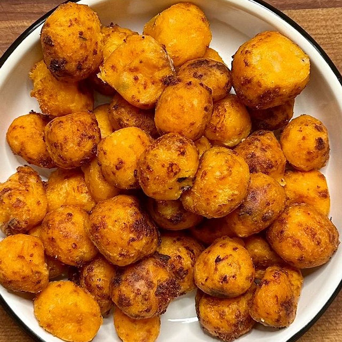 Stuffed Sweet Potato Balls