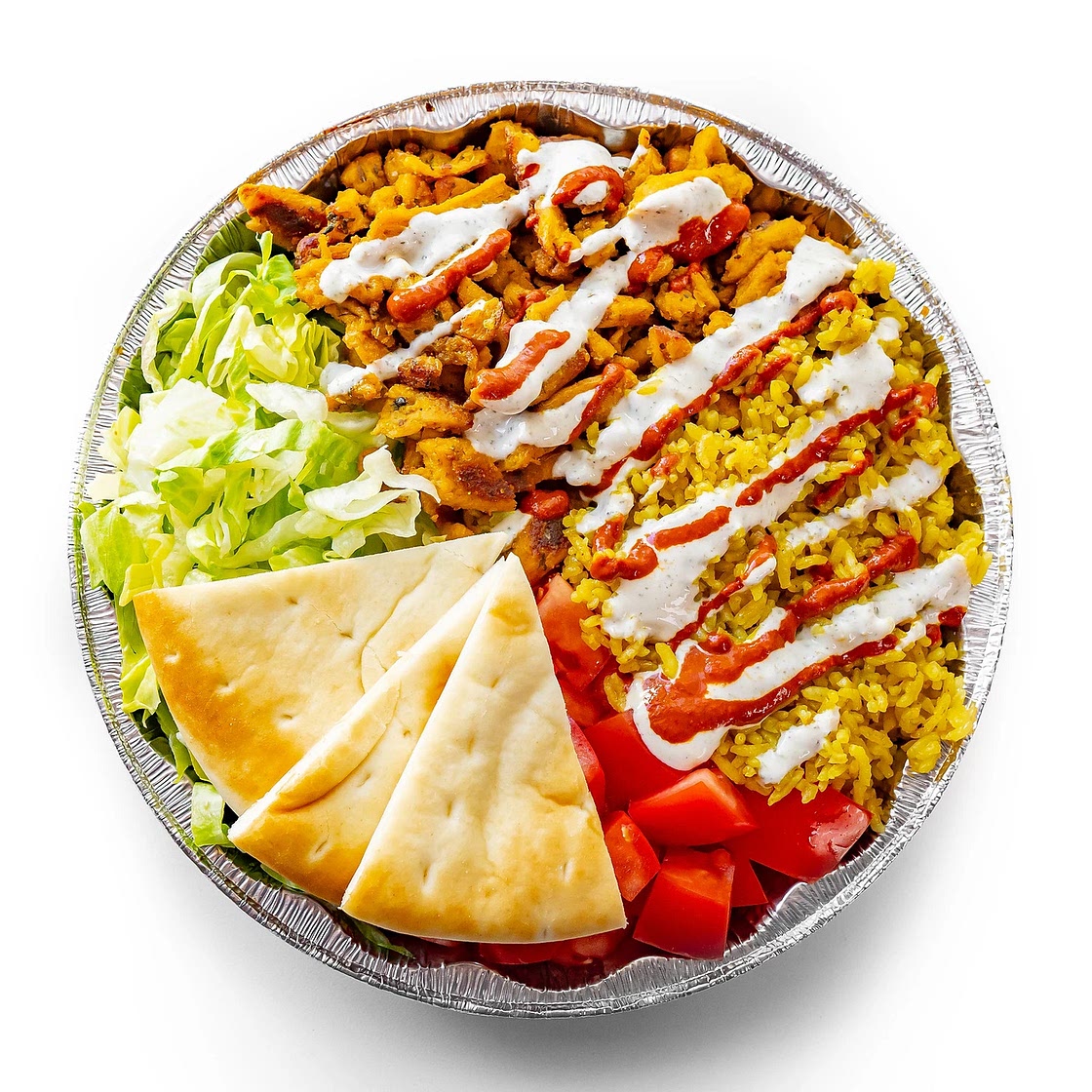 Halal Guys Chicken and Rice