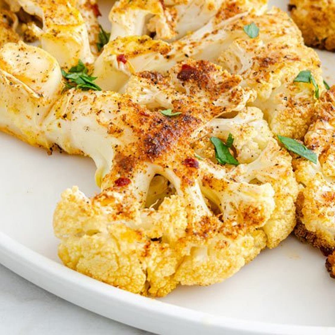 Grilled Cauliflower Steaks
