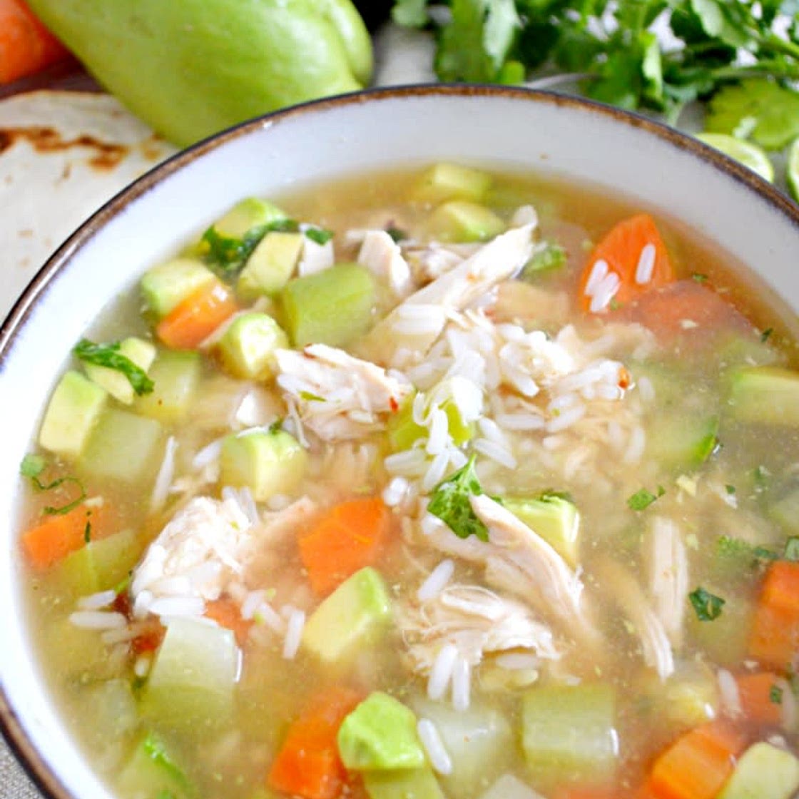 Caldo de pollo