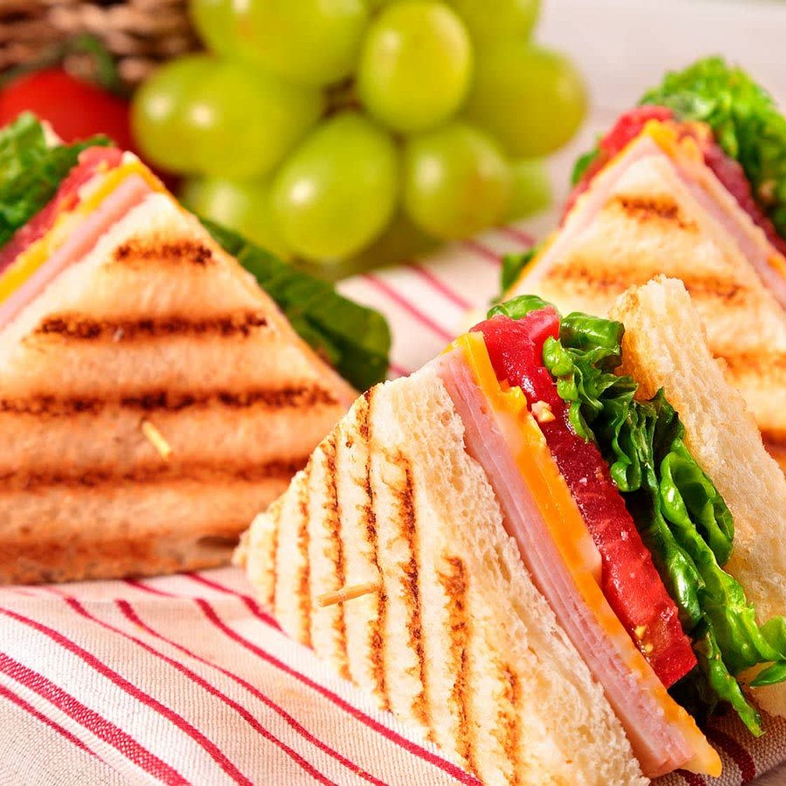 Emparedado de jamón