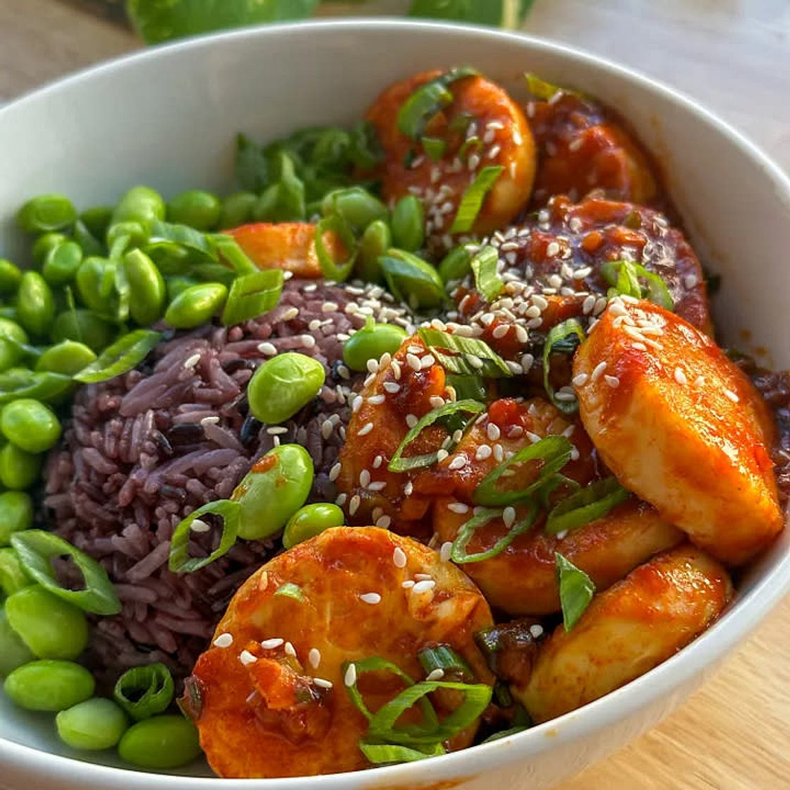 Gochujang Braised Silken Tofu