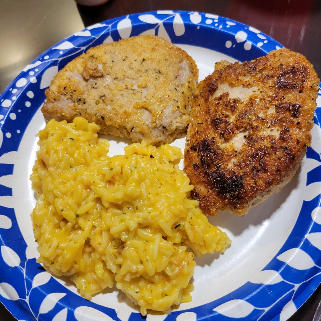 Parmesan Crusted Pork Chop Recipe