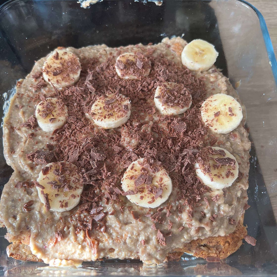 Banoffee Baked Oats