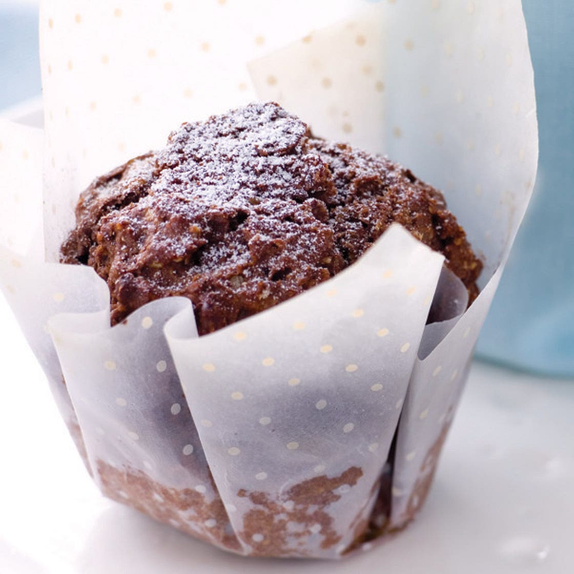 Choc hazelnut muffins