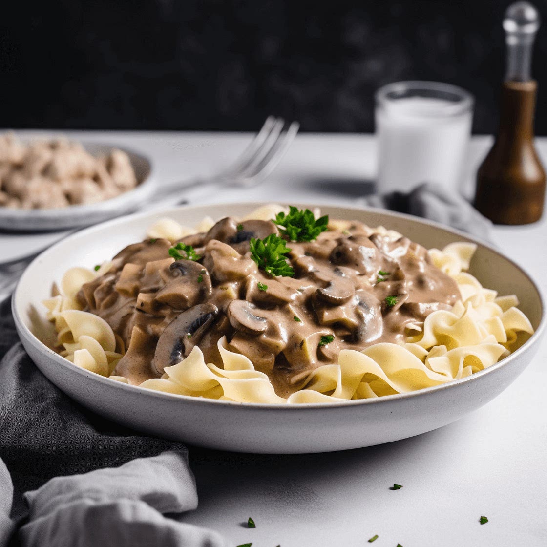 Beef Stroganoff