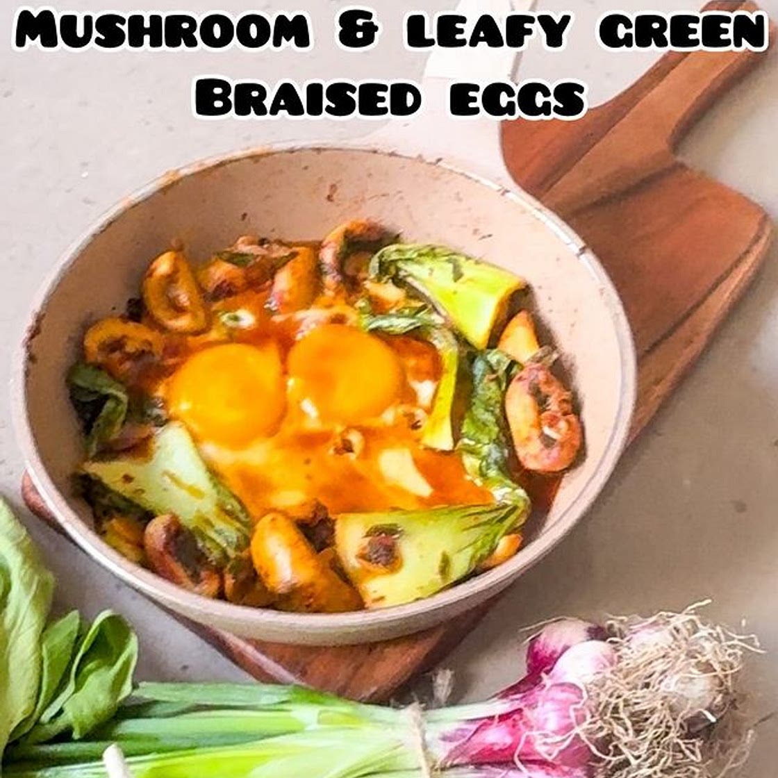 Asian-style braised eggs 