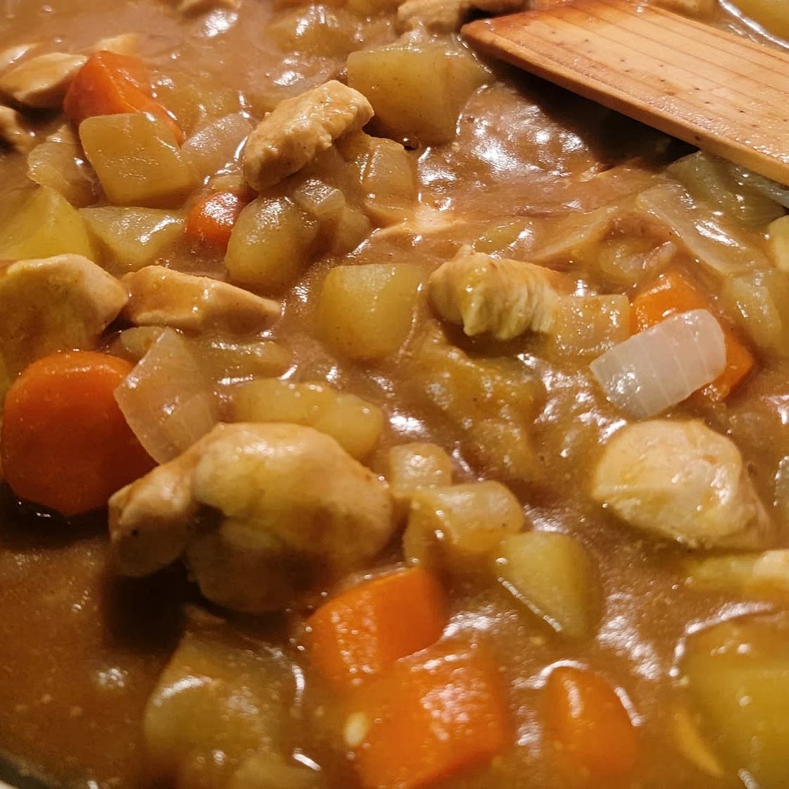 Curry japonais au poulet