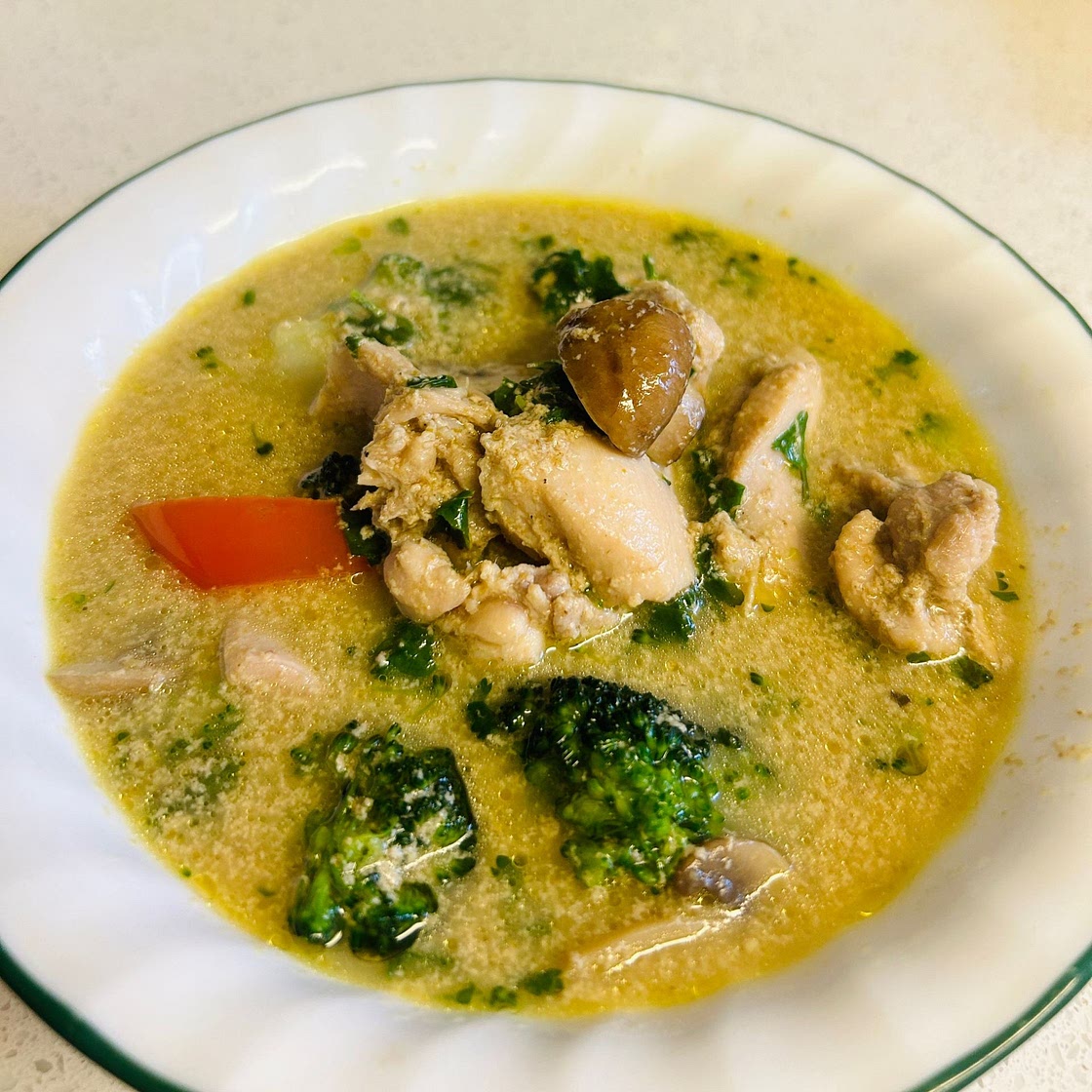 Thai Green Curry With Chicken