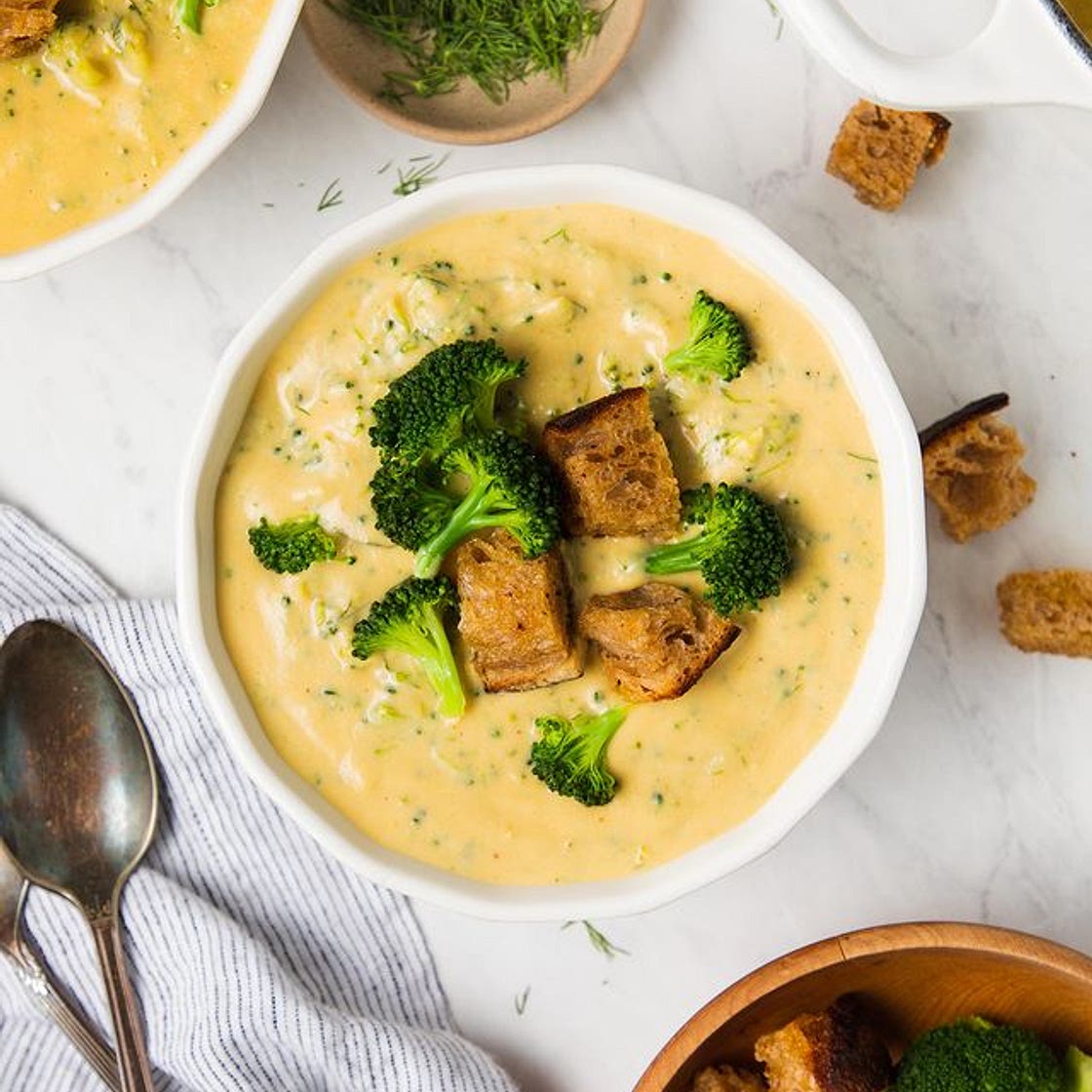 Broccoli cheddar soup