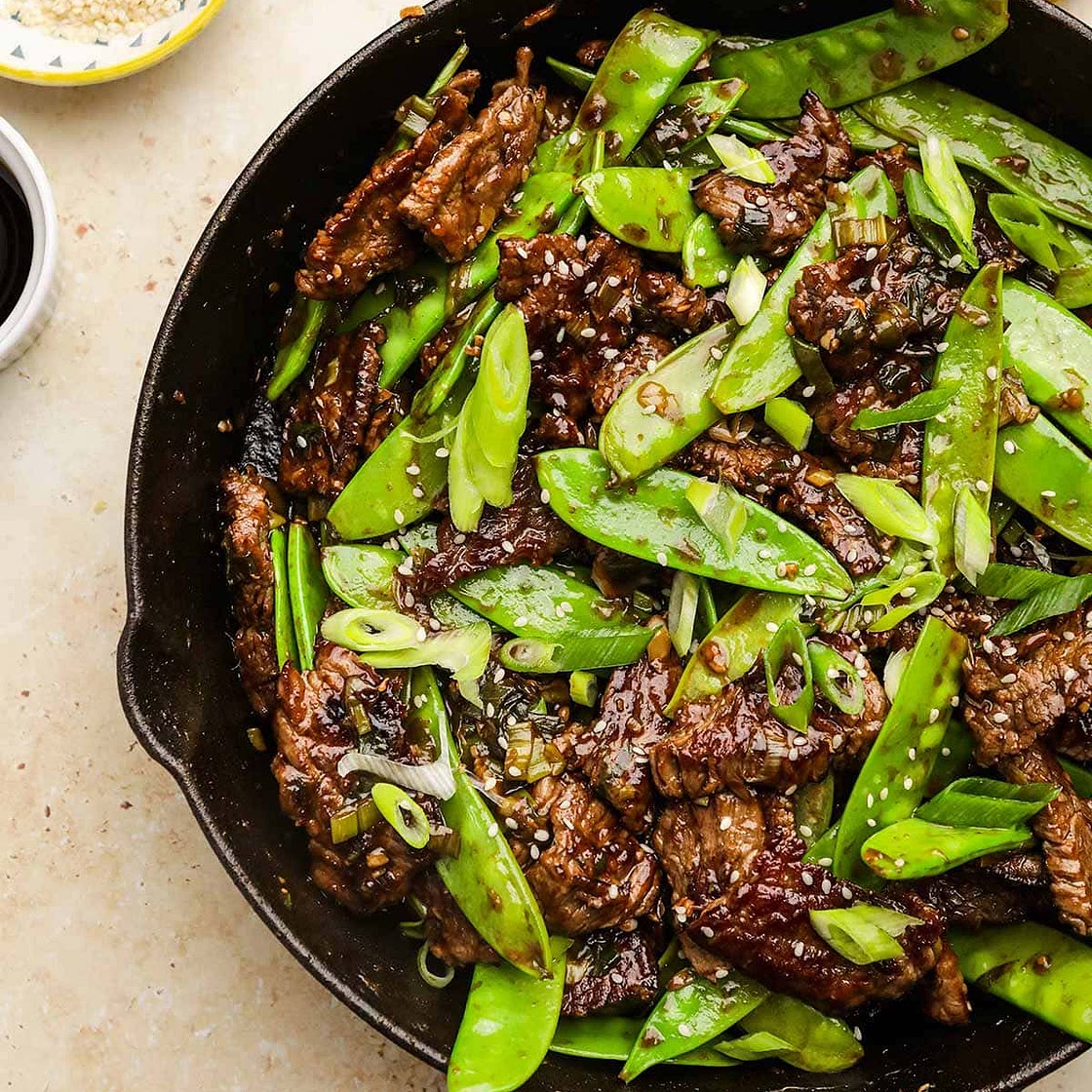 Crock Pot Spicy Garlic Beef Stir-Fry