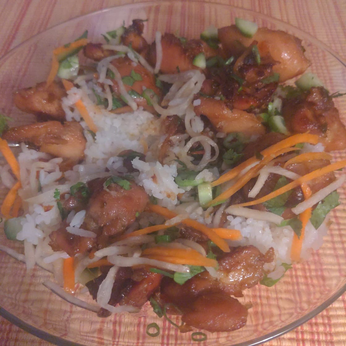 Vietnamese Caramel Ginger Chicken