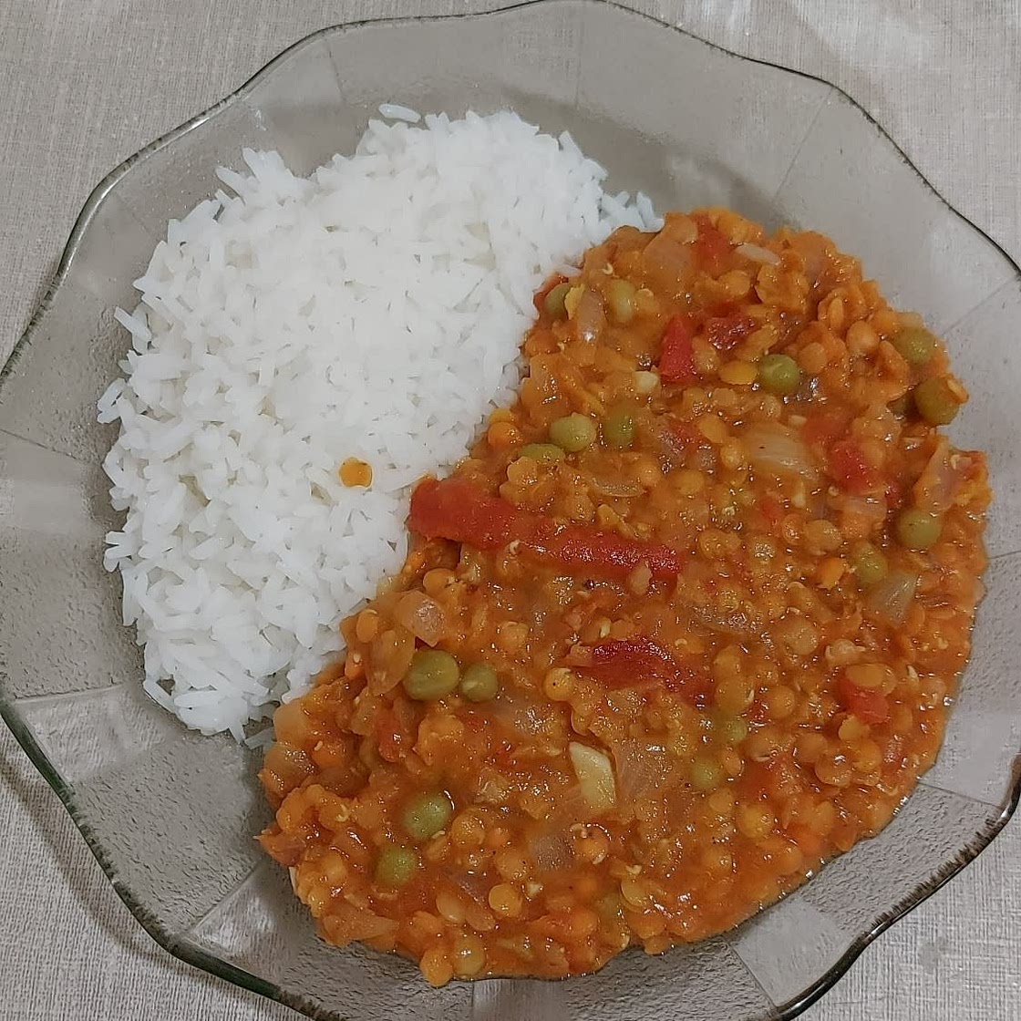 Dahl de lenteja roja