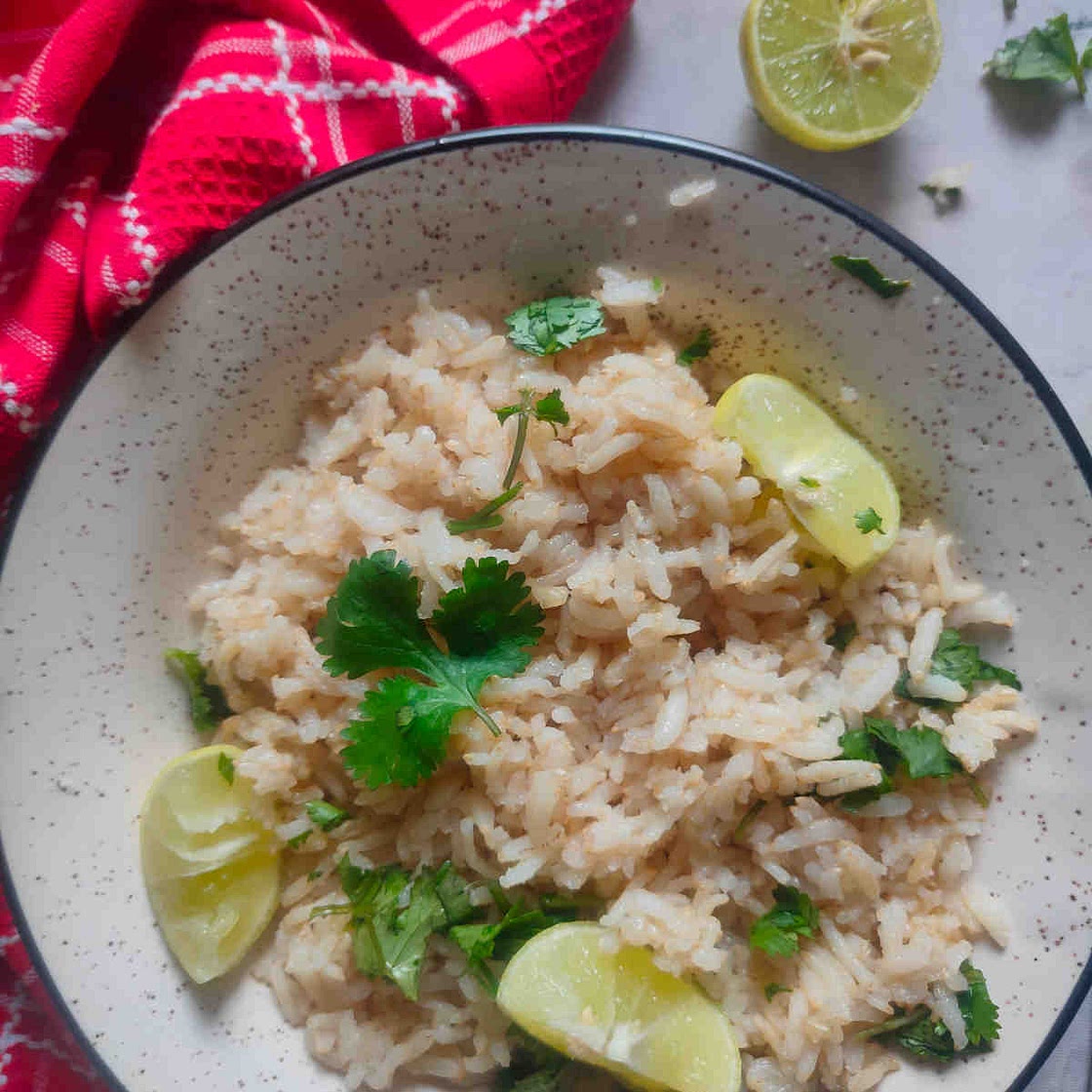 Cilantro Lime Brown Rice Recipe