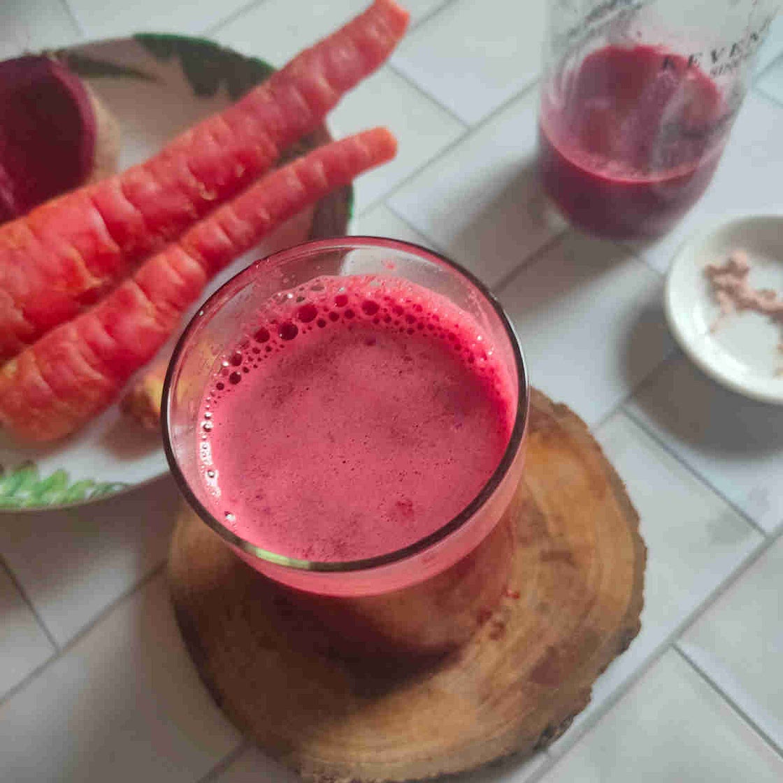 Beet Carrot Ginger Juice Recipe With Juicer